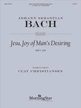 Jesu, Joy of Man's Desiring Organ sheet music cover